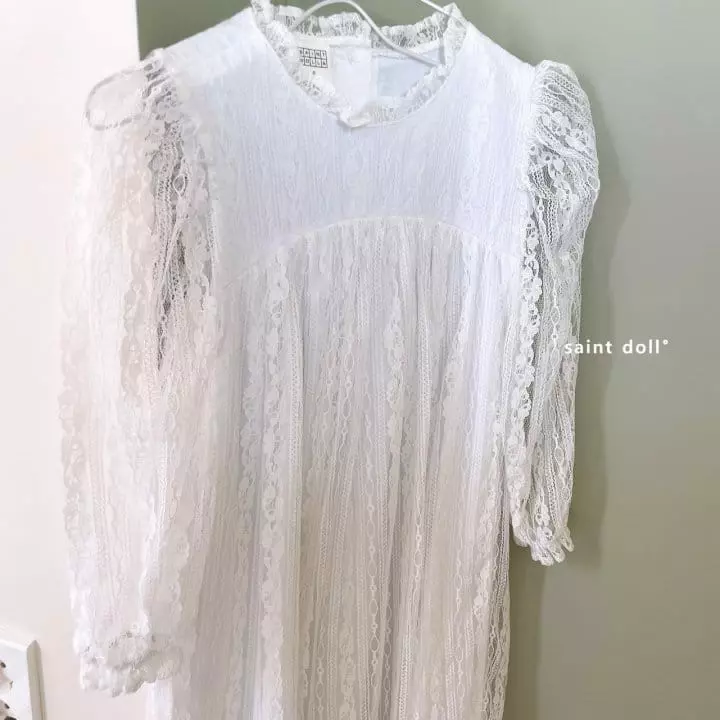 Saint Doll - Korean Children Fashion - #magicofchildhood - Lace One-piece - 4