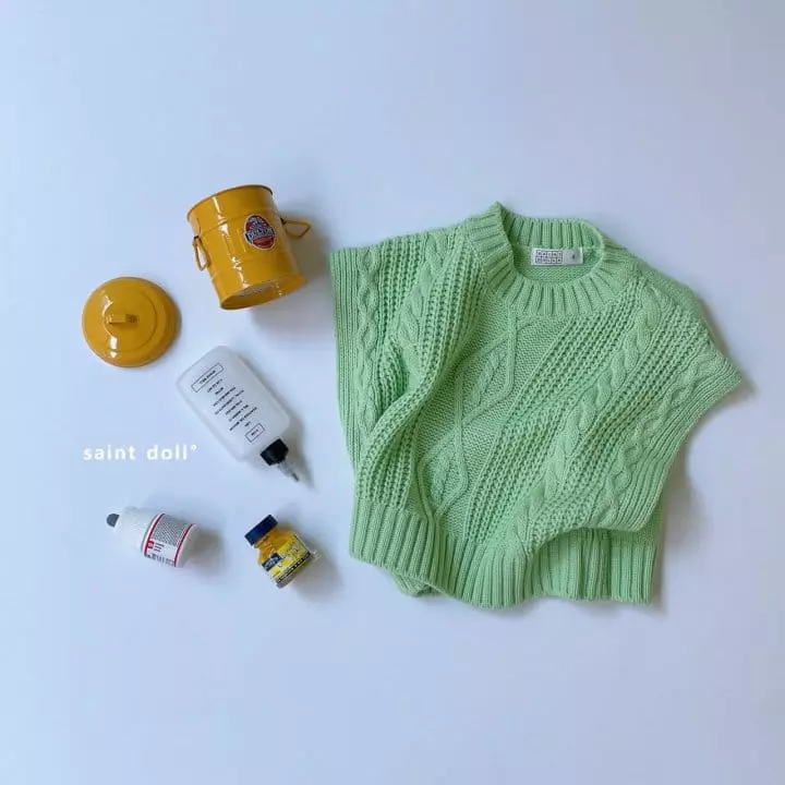 Saint Doll - Korean Children Fashion - #minifashionista - Twist Vest - 7