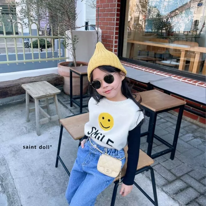 Saint Doll - Korean Children Fashion - #prettylittlegirls - Smile Vest - 7