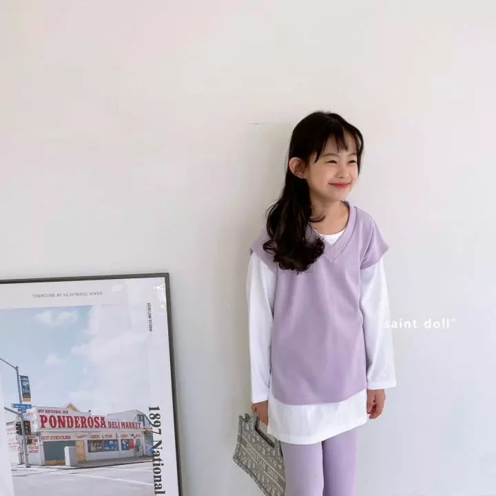 Saint Doll - Korean Children Fashion - #prettylittlegirls - Basic Top Bottom Set - 12