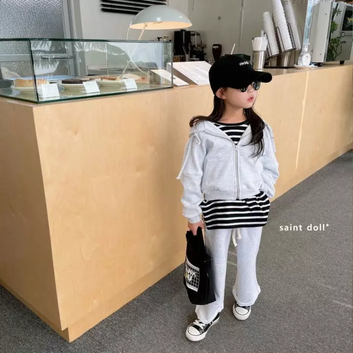 Saint Doll - Korean Children Fashion - #prettylittlegirls - Stirpes Slit Tee - 11