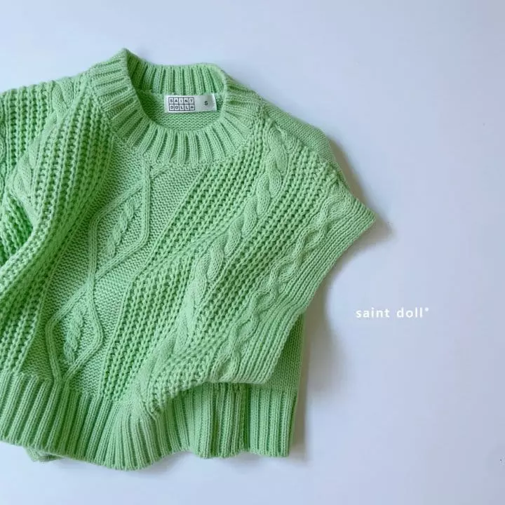 Saint Doll - Korean Children Fashion - #prettylittlegirls - Twist Vest - 8