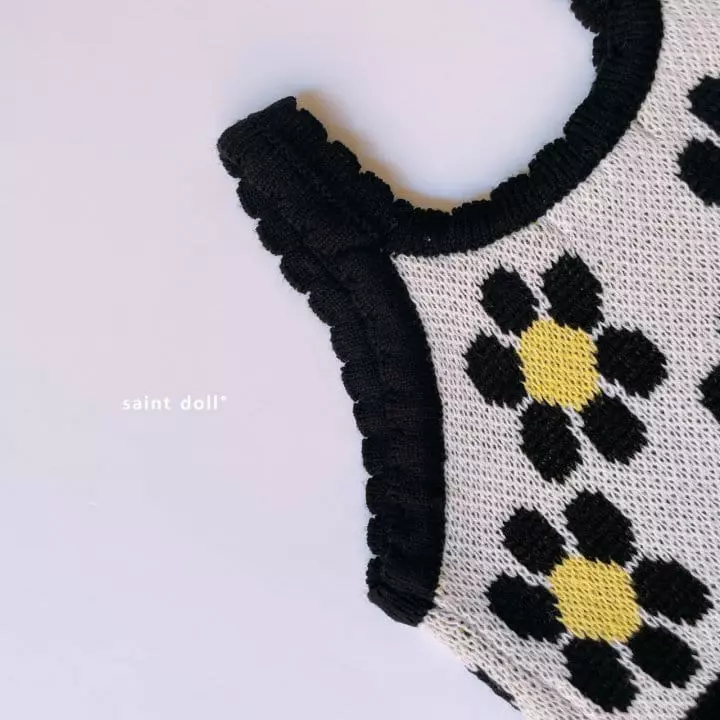 Saint Doll - Korean Children Fashion - #prettylittlegirls - Flower Vest - 7