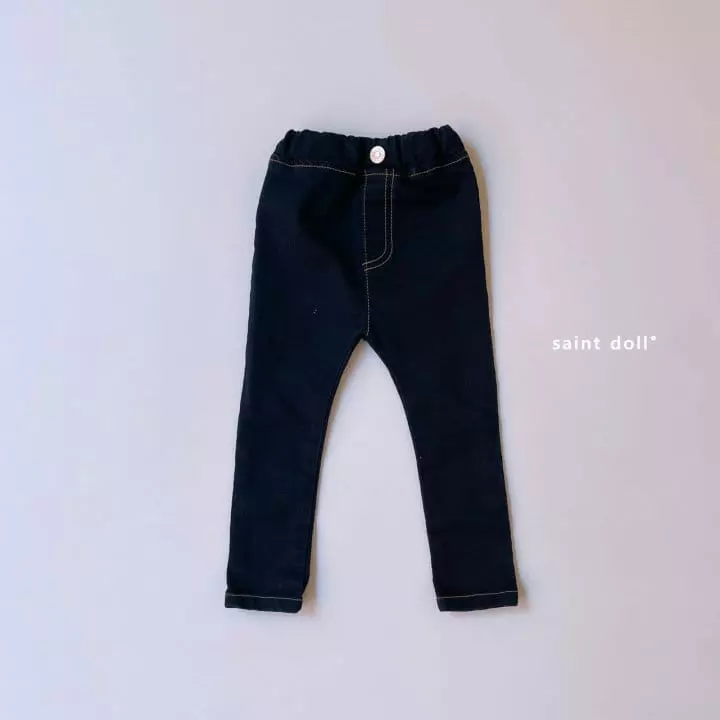 Saint Doll - Korean Children Fashion - #prettylittlegirls - Denim Leggings - 6