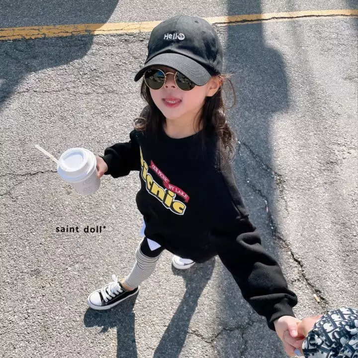Saint Doll - Korean Children Fashion - #stylishchildhood - Picnic Sweatshirt with Mom - 8
