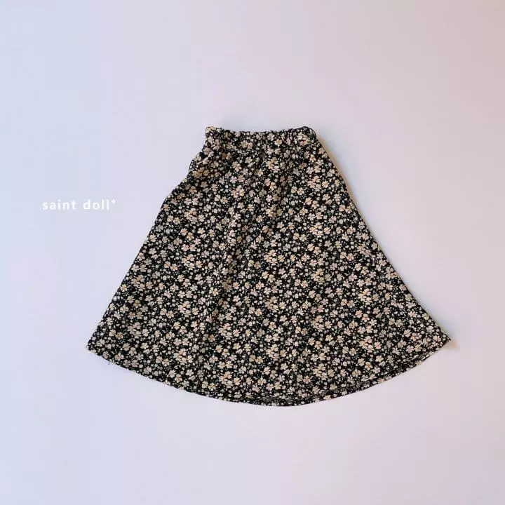 Saint Doll - Korean Children Fashion - #stylishchildhood - Flower Long Skirt - 7