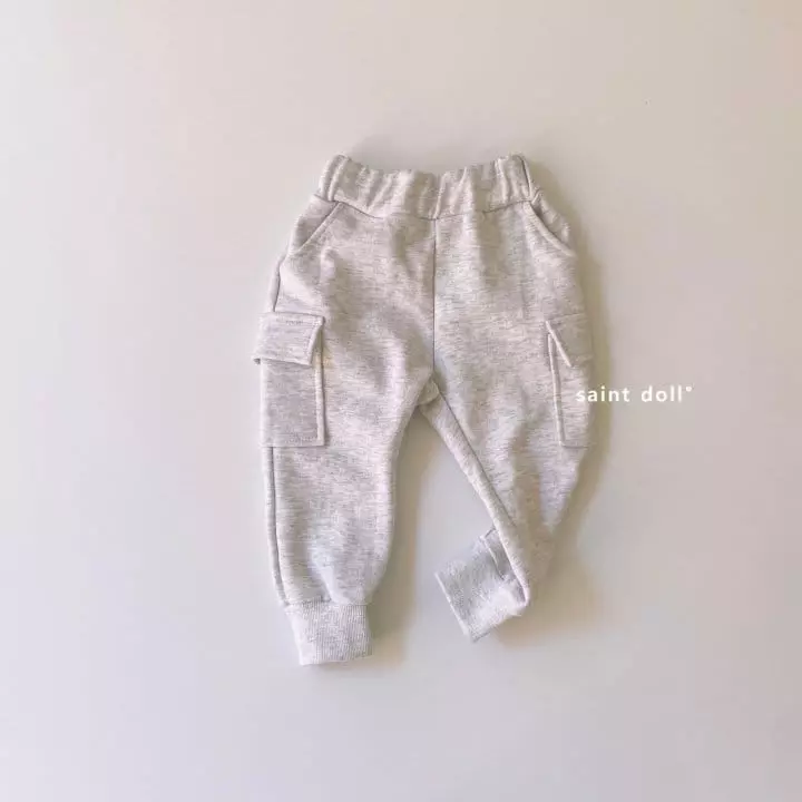 Saint Doll - Korean Children Fashion - #toddlerclothing - Square Pocket Pants - 4