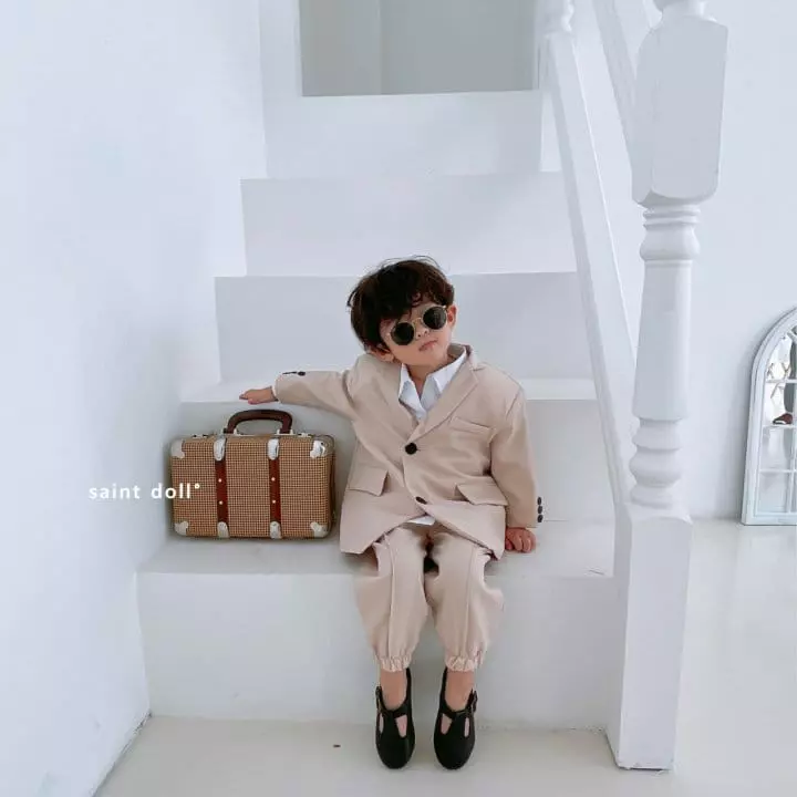 Saint Doll - Korean Children Fashion - #todddlerfashion - Pintuck Jogge Pants  - 7