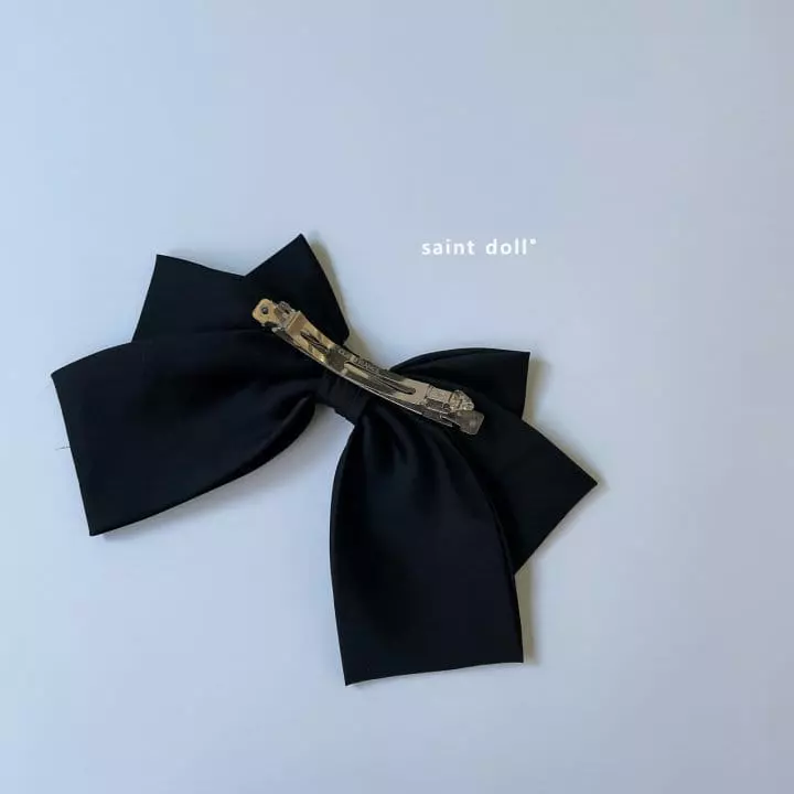 Saint Doll - Korean Children Fashion - #prettylittlegirls - Point Big Ribbon Hairpin - 4