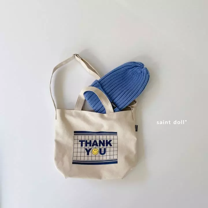 Saint Doll - Korean Children Fashion - #todddlerfashion - Smile Eco Bag - 7