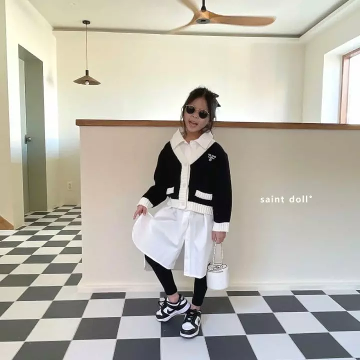 Saint Doll - Korean Children Fashion - #todddlerfashion - Long Long Shirt - 12