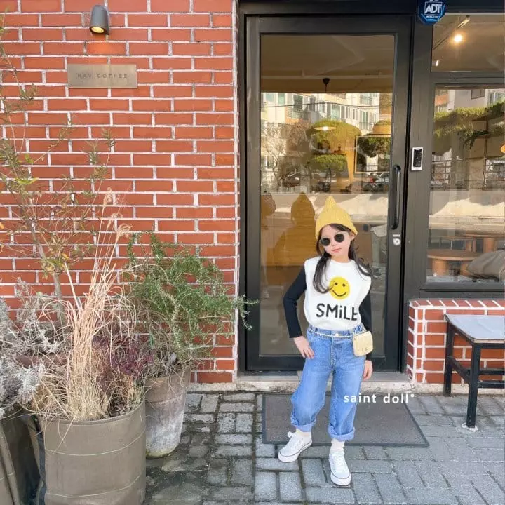 Saint Doll - Korean Children Fashion - #toddlerclothing - Smile Vest - 9