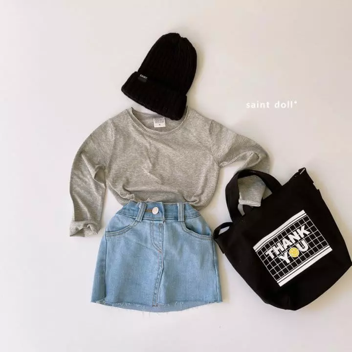 Saint Doll - Korean Children Fashion - #toddlerclothing - Smile Eco Bag - 8