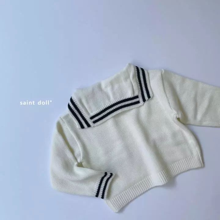 Saint Doll - Korean Children Fashion - #toddlerclothing - Sailor Knit Tee - 5