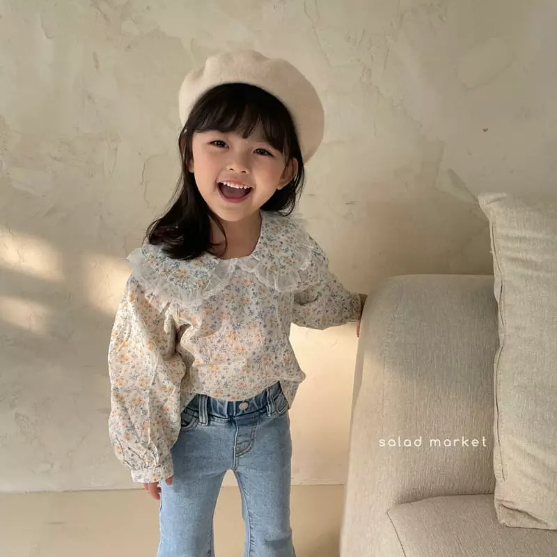 Salad Market - Korean Children Fashion - #Kfashion4kids - Jenny Denim Bootscut - 3