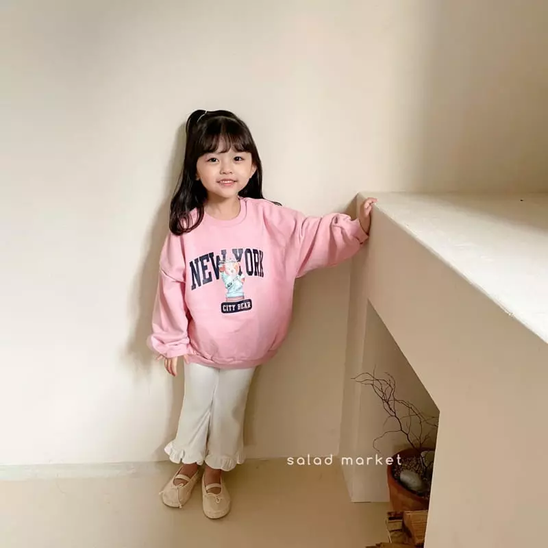 Salad Market - Korean Children Fashion - #Kfashion4kids - Newyork Sweatshirt - 8
