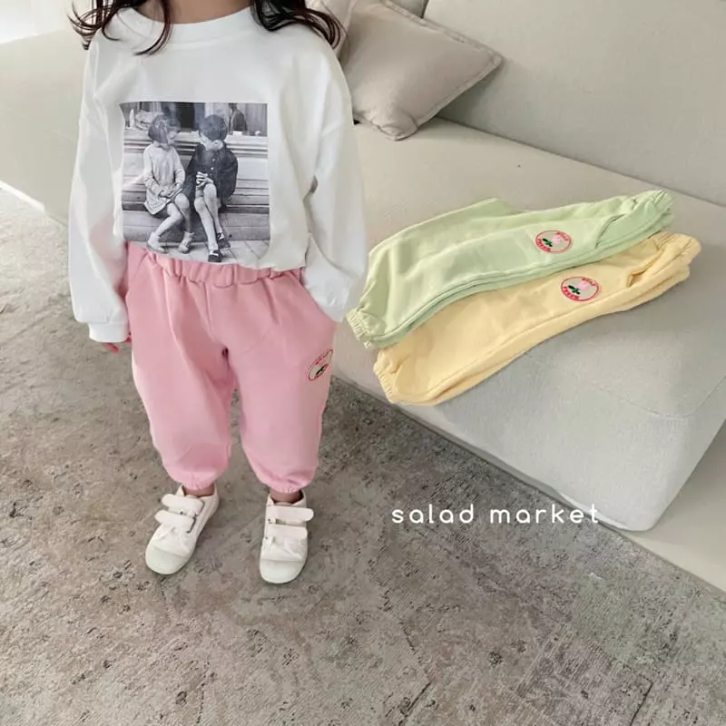 Salad Market - Korean Children Fashion - #childofig - Tulip Jogger Pants - 9