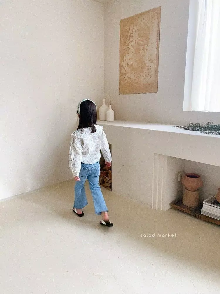 Salad Market - Korean Children Fashion - #childofig - Jenny Denim Bootscut - 8