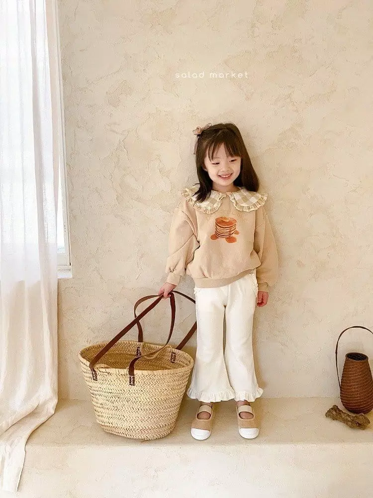 Salad Market - Korean Children Fashion - #childofig - Milk Frill Bootscut - 6