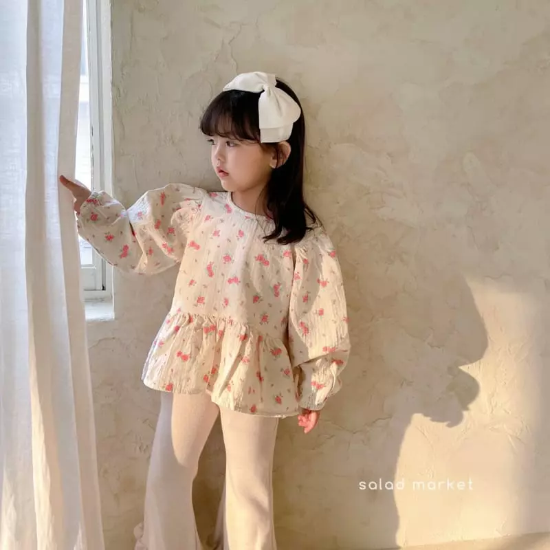 Salad Market - Korean Children Fashion - #childofig - Roren Blouse - 2