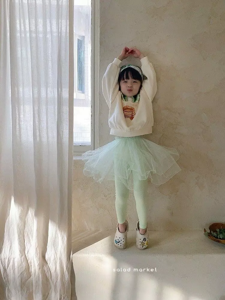 Salad Market - Korean Children Fashion - #childrensboutique - Spring Darling Tutu Skirt Leggings - 8