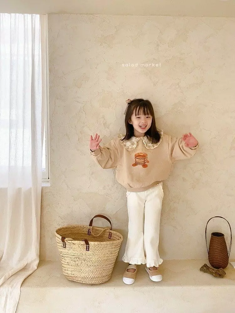 Salad Market - Korean Children Fashion - #childrensboutique - Milk Frill Bootscut - 7