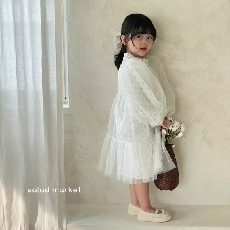 Salad Market - Korean Children Fashion - #childrensboutique - Monica One-piece - 5