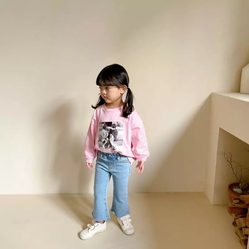 Salad Market - Korean Children Fashion - #discoveringself - Jenny Denim Bootscut - 12