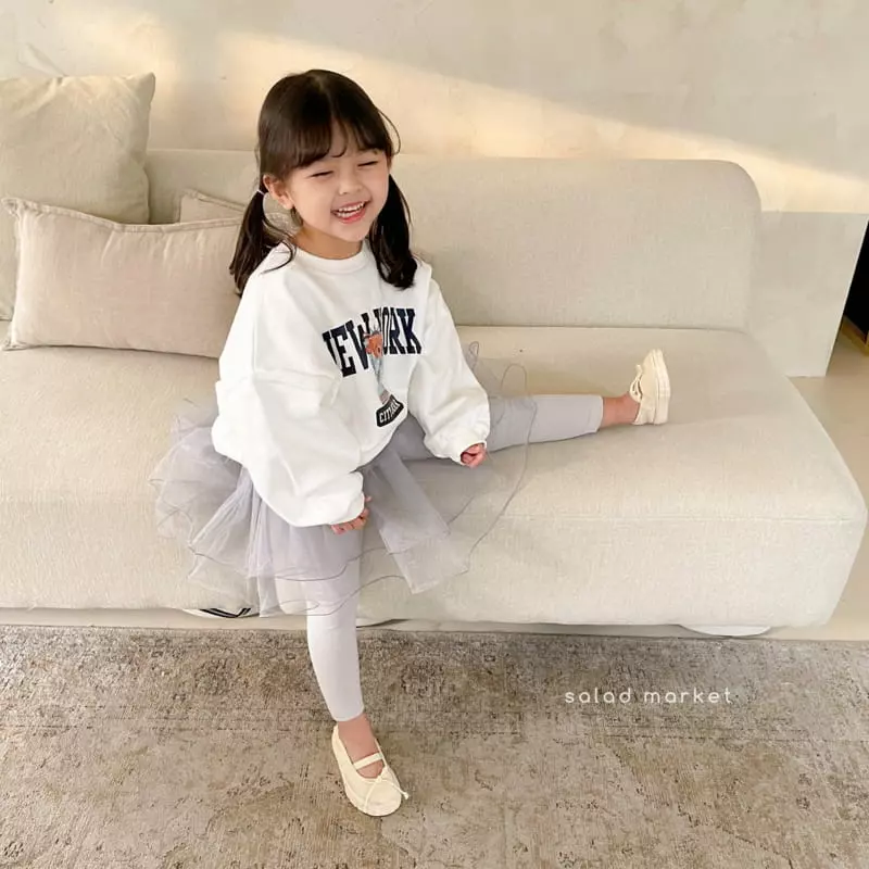 Salad Market - Korean Children Fashion - #discoveringself - Spring Darling Tutu Skirt Leggings - 10