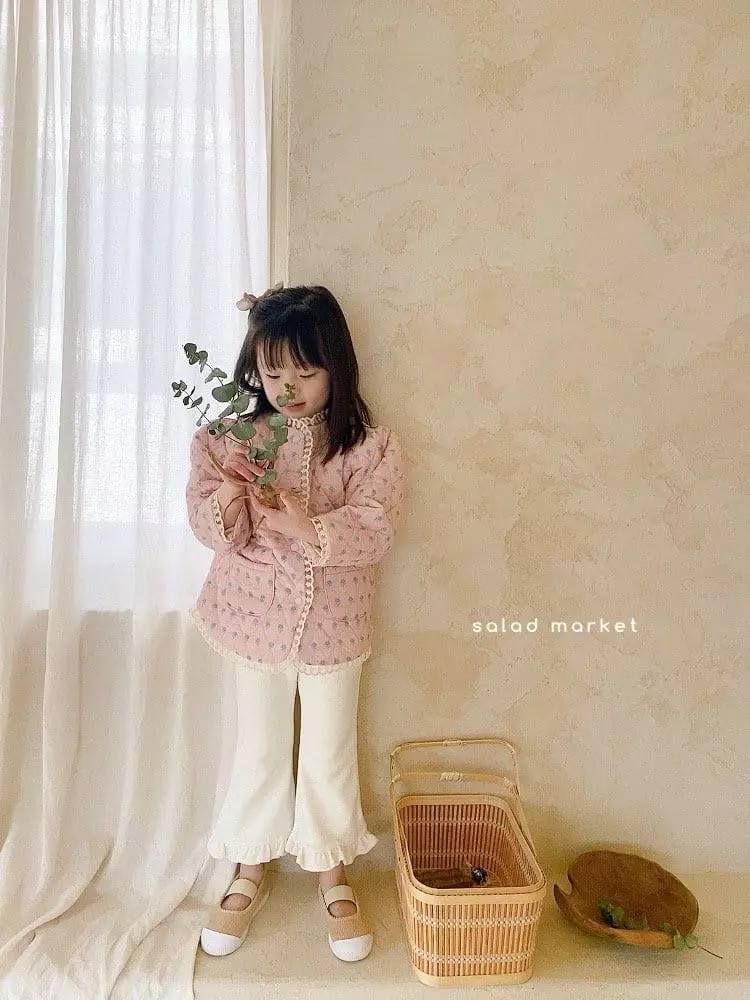 Salad Market - Korean Children Fashion - #discoveringself - Milk Frill Bootscut - 9