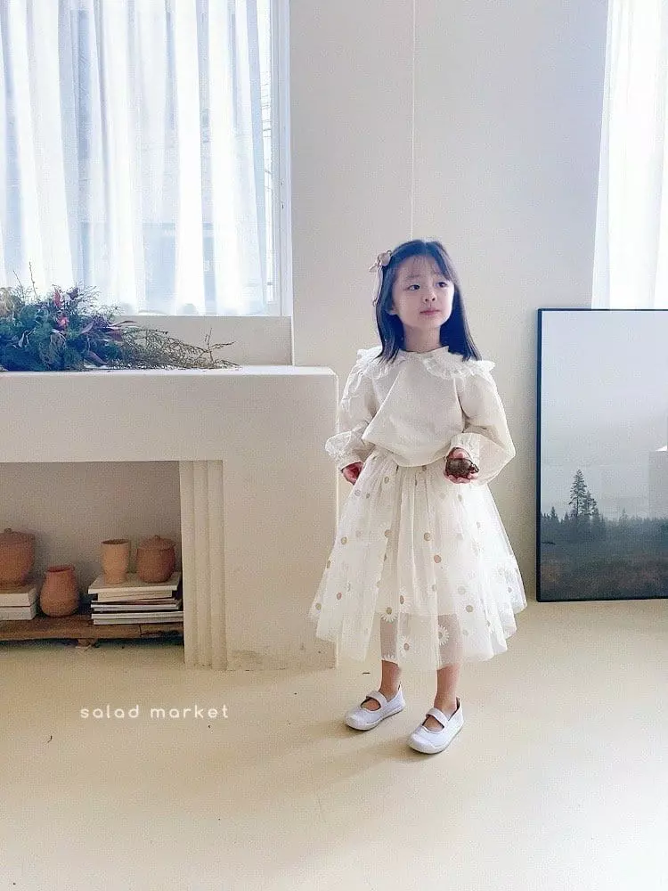 Salad Market - Korean Children Fashion - #fashionkids - Daisy Tutu Skirt - 5