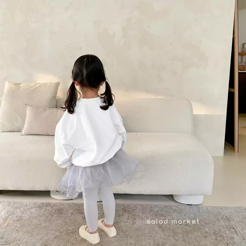 Salad Market - Korean Children Fashion - #kidsshorts - Spring Darling Tutu Skirt Leggings - 12
