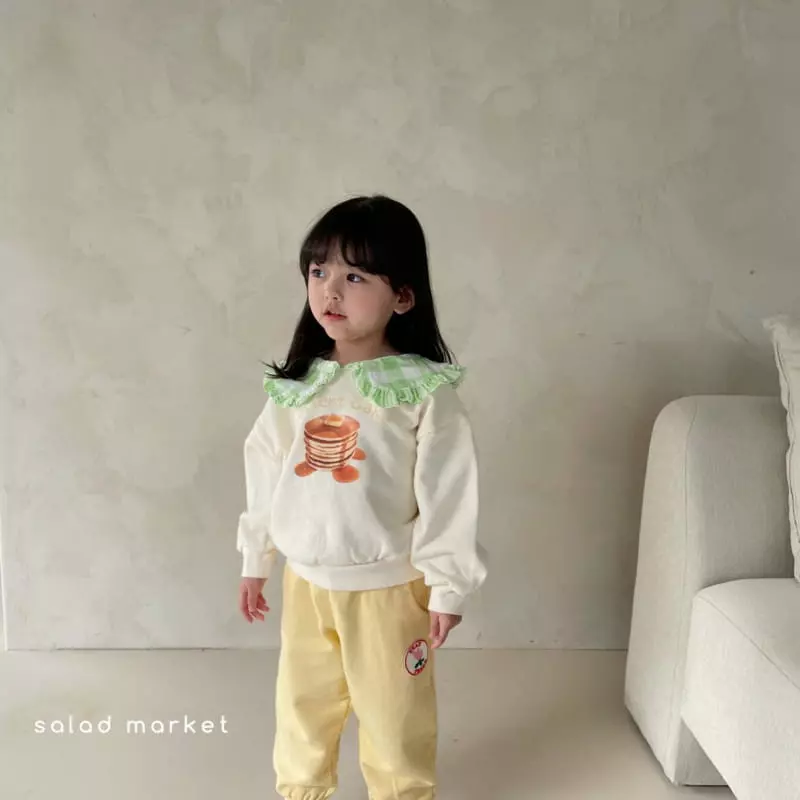 Salad Market - Korean Children Fashion - #kidsstore - Fan Cake Sweatshirt - 3