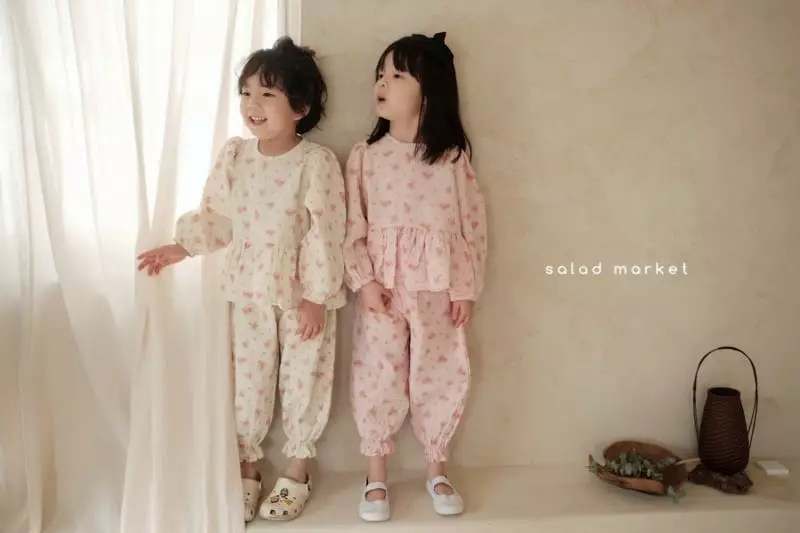 Salad Market - Korean Children Fashion - #kidsstore - Roren Blouse - 9