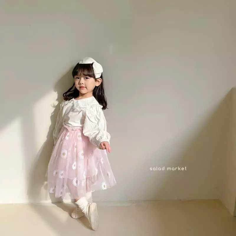 Salad Market - Korean Children Fashion - #kidzfashiontrend - Daisy Tutu Skirt - 8