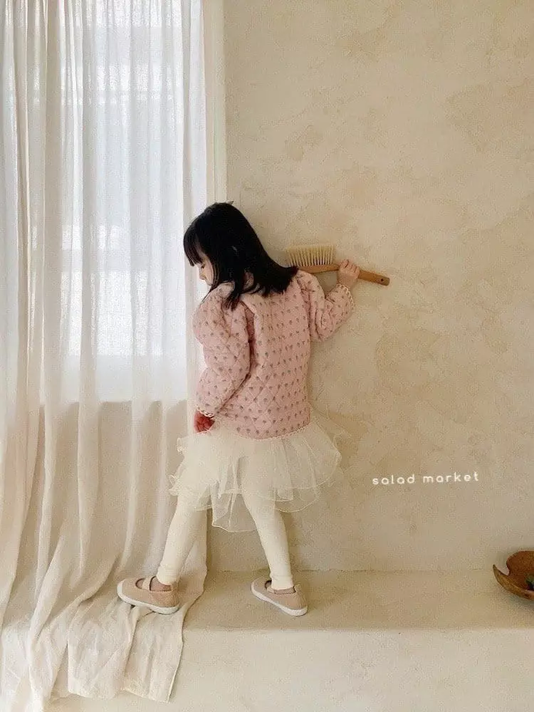 Salad Market - Korean Children Fashion - #littlefashionista - Spring Darling Tutu Skirt Leggings - 2