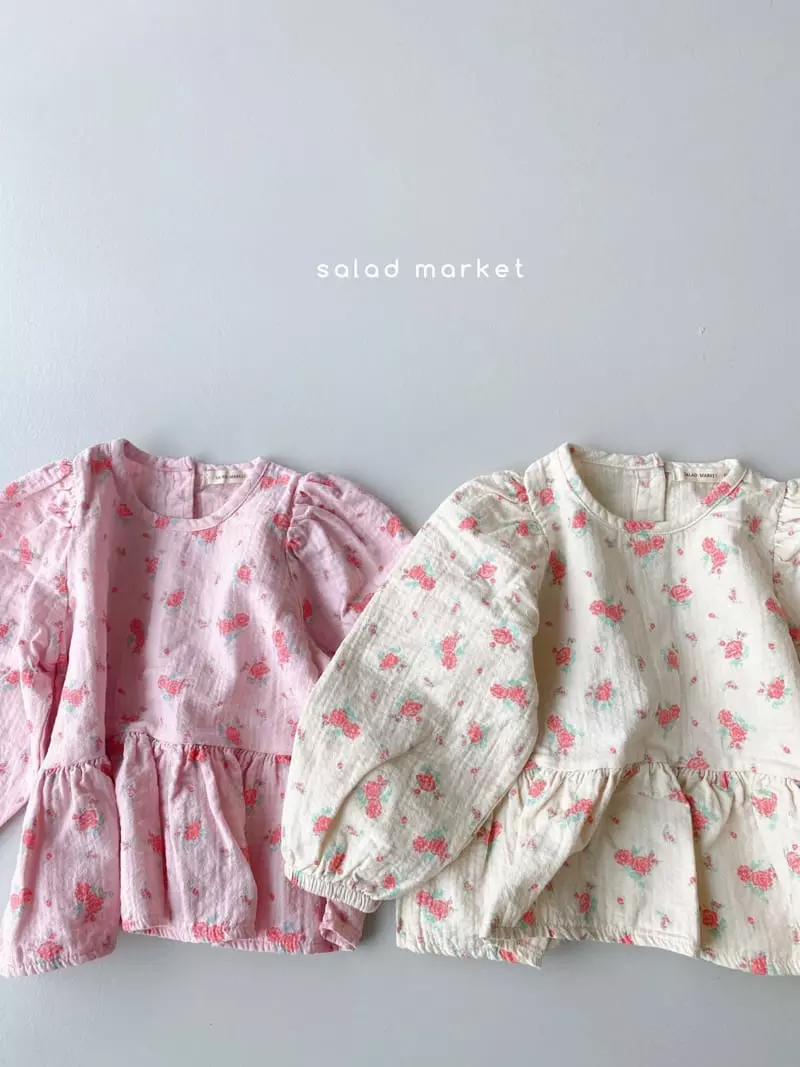 Salad Market - Korean Children Fashion - #littlefashionista - Roren Blouse - 12