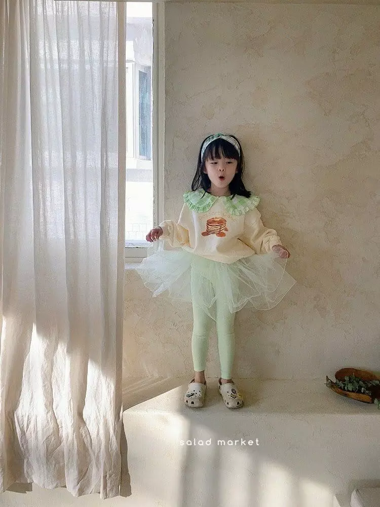 Salad Market - Korean Children Fashion - #magicofchildhood - Fan Cake Sweatshirt - 7