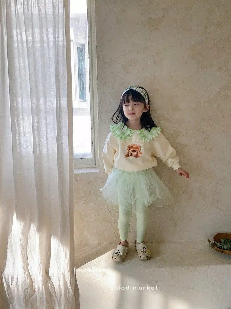 Salad Market - Korean Children Fashion - #minifashionista - Fan Cake Sweatshirt - 8