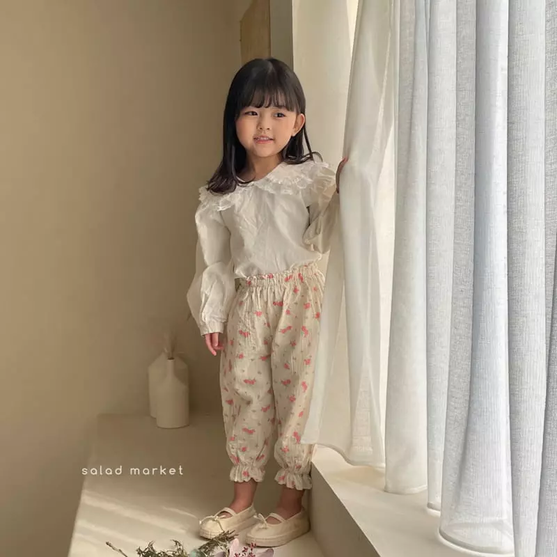 Salad Market - Korean Children Fashion - #minifashionista - Mimi Blouse - 2