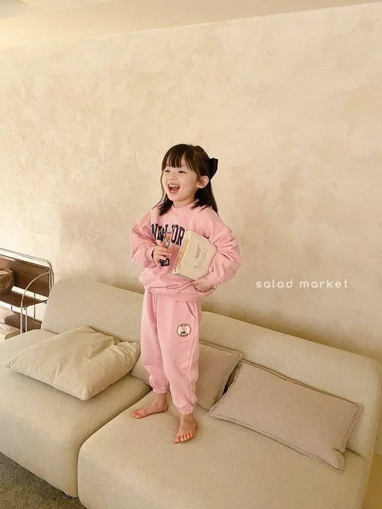 Salad Market - Korean Children Fashion - #minifashionista - Newyork Sweatshirt - 11