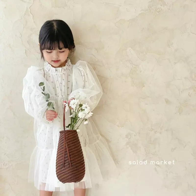 Salad Market - Korean Children Fashion - #prettylittlegirls - Monica One-piece - 2
