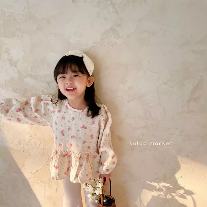 Salad Market - Korean Children Fashion - #prettylittlegirls - Roren Blouse