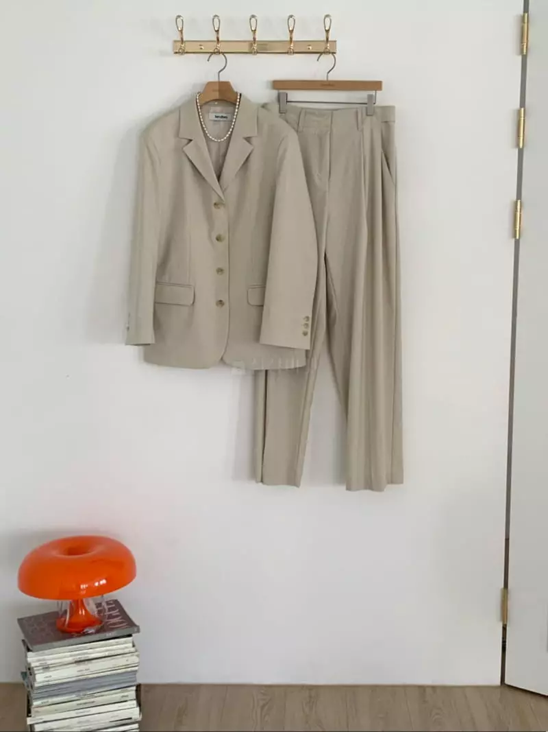 Sendtwo - Korean Women Fashion - #womensfashion - Natural Jacket - 4