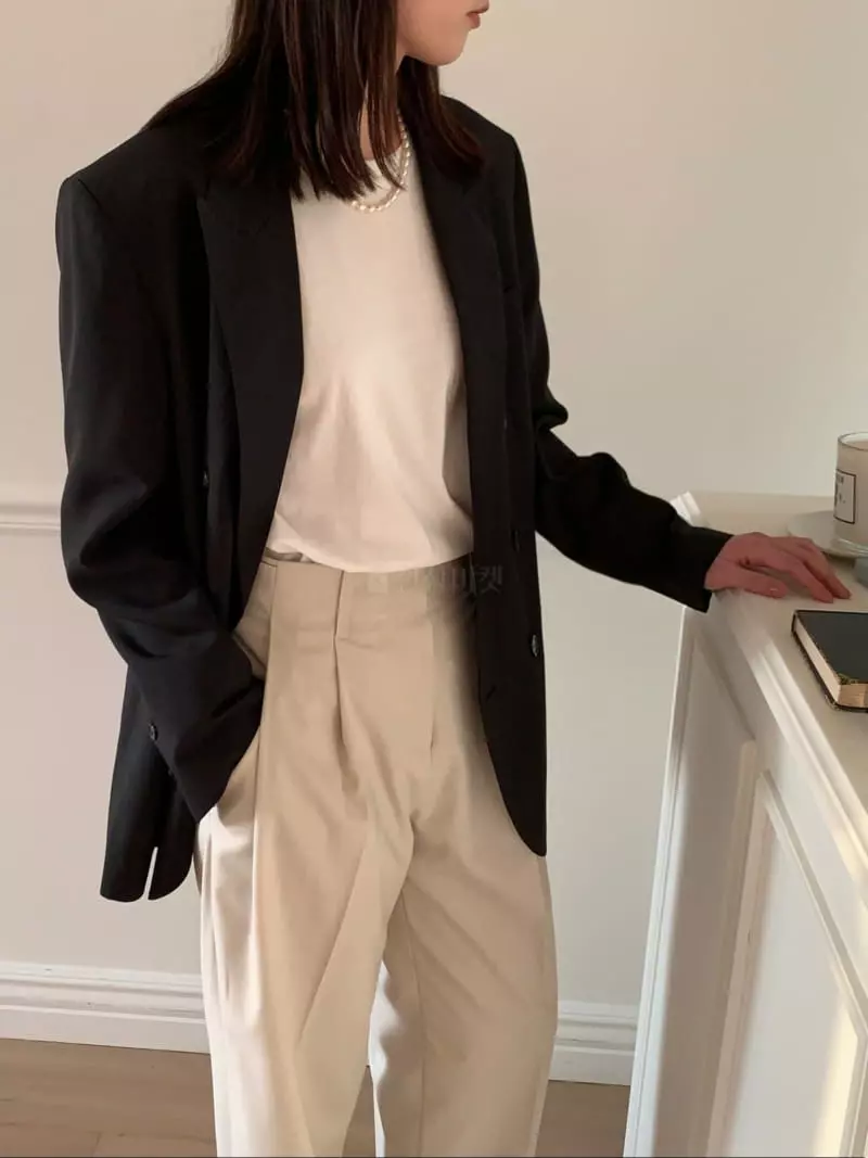 Sendtwo - Korean Women Fashion - #momslook - Classic Hoshi Jacket - 2