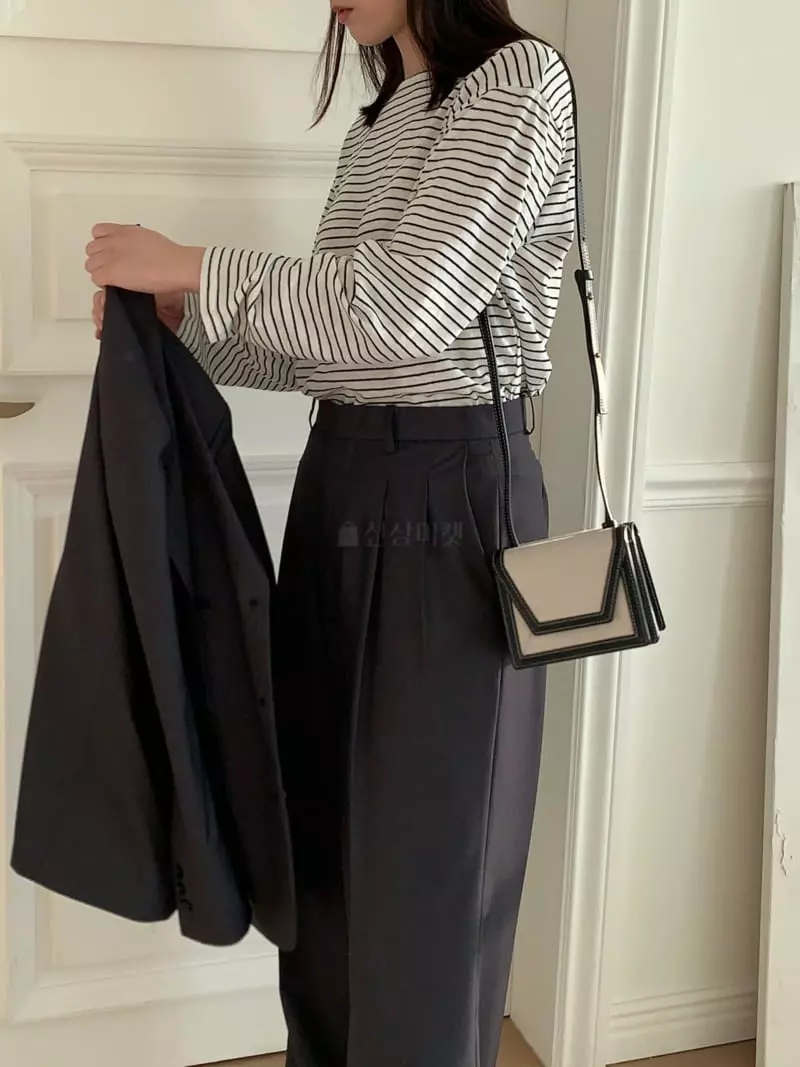 Sendtwo - Korean Women Fashion - #momslook - Feminine Pants
