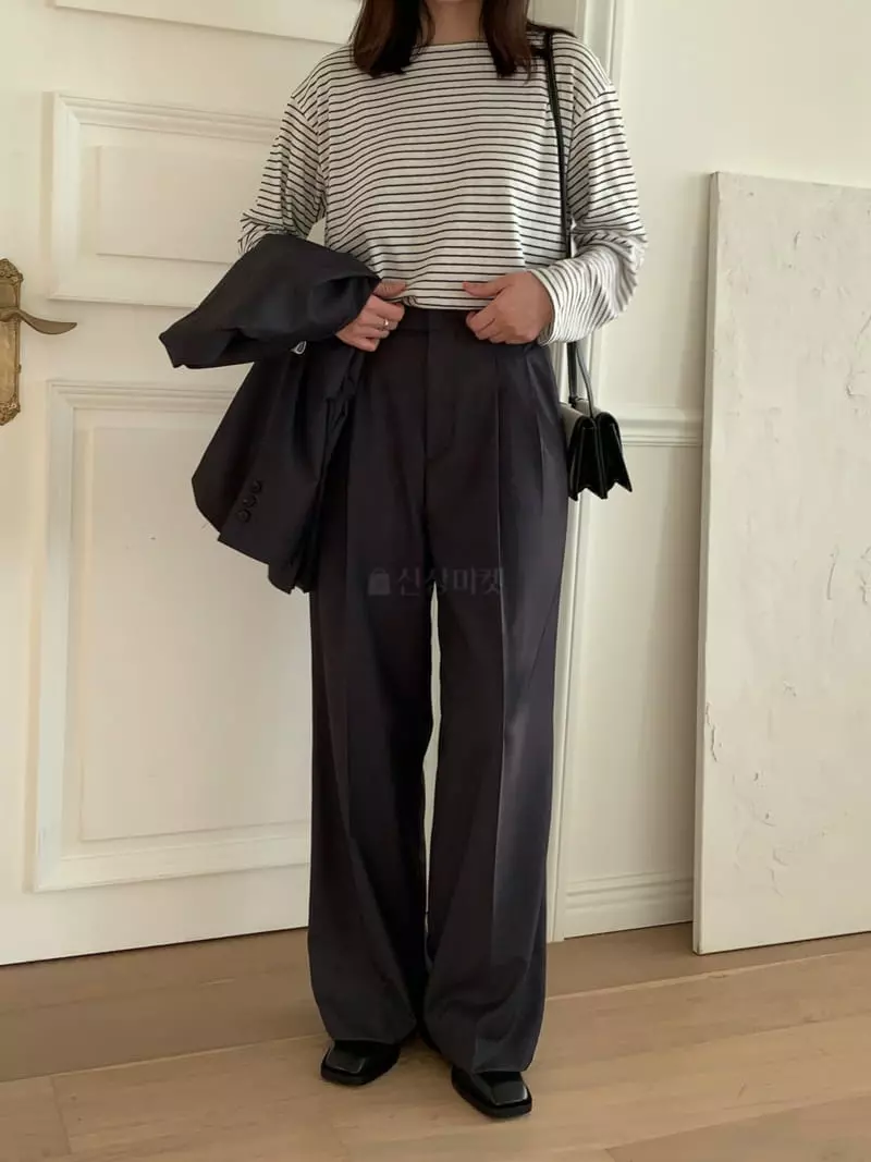 Sendtwo - Korean Women Fashion - #momslook - Feminine Pants - 2