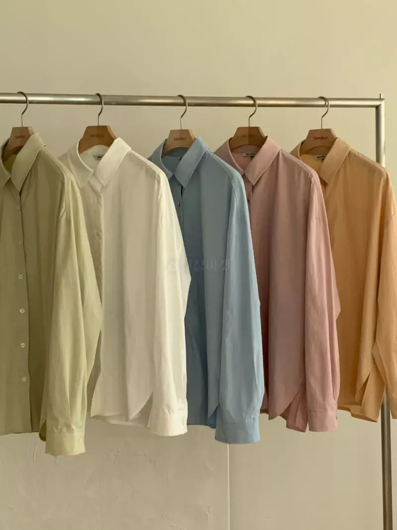 Sendtwo - Korean Women Fashion - #vintageinspired - Modern Shirt - 4
