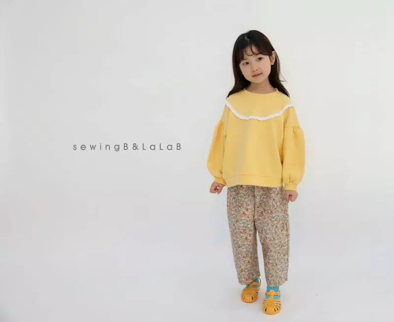 Sewing B - Korean Children Fashion - #Kfashion4kids - Flower Pants - 5