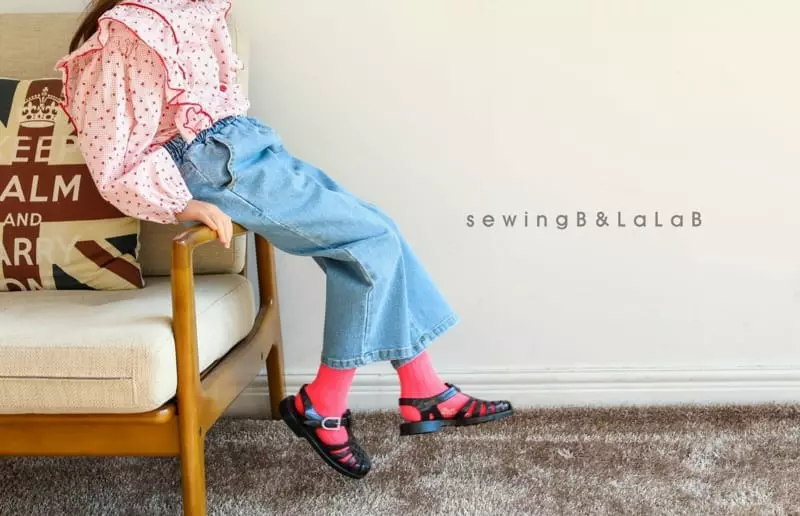 Sewing B - Korean Children Fashion - #childofig - Straight Span Jeans - 10